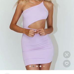 Princess Polly Purple Asymmetrical Dress | Size 2 | Worn once